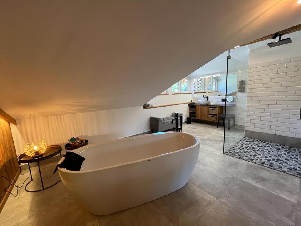 Bauernhof-Loft Edtgut Apartman Guggenthal Kültér fotó